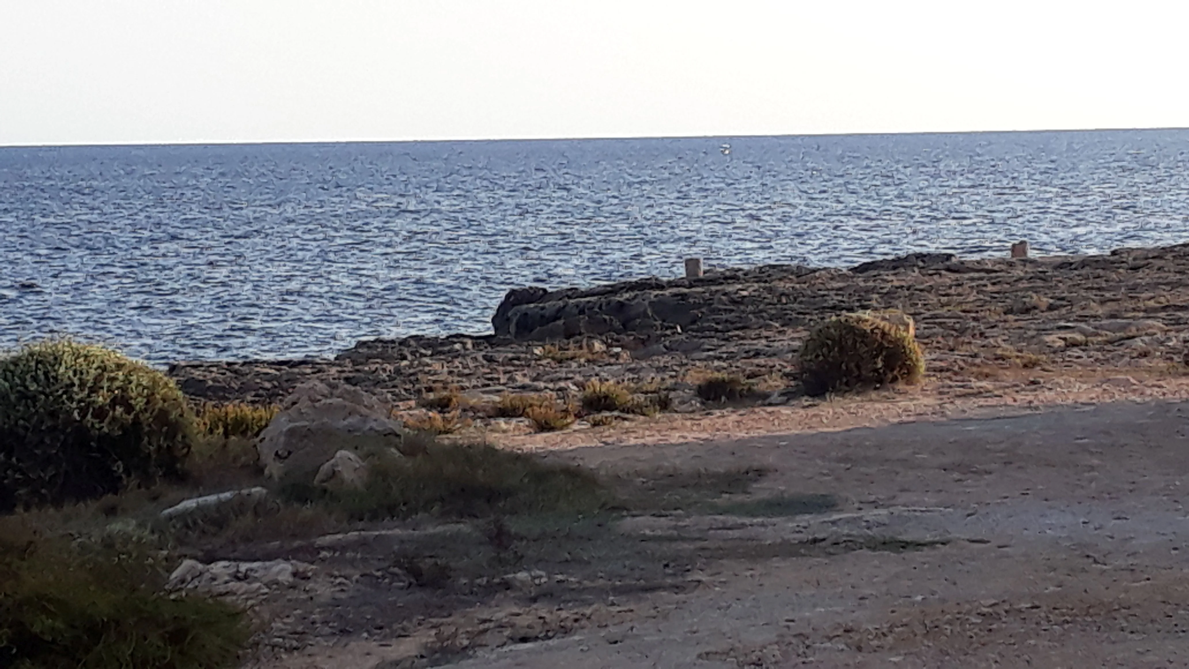 Agua cristalina en la Platja d'Es Port, la playa principal de Colonia de Sant Jordi
