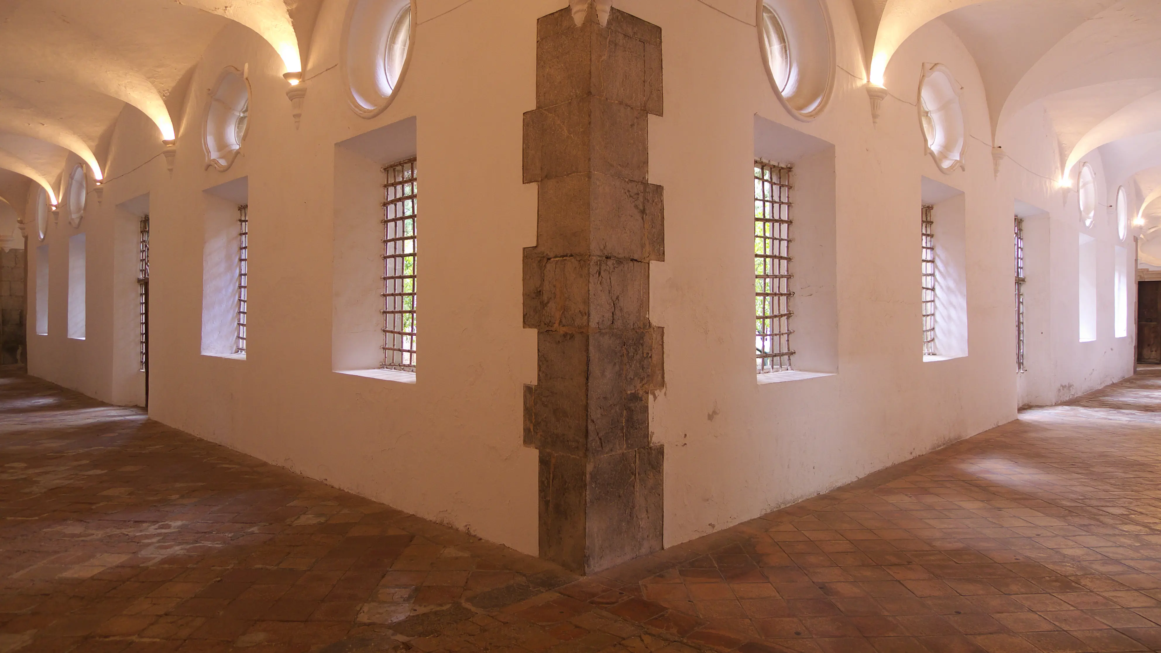 Los hermosos claustros de la Real Cartuja en Valldemossa